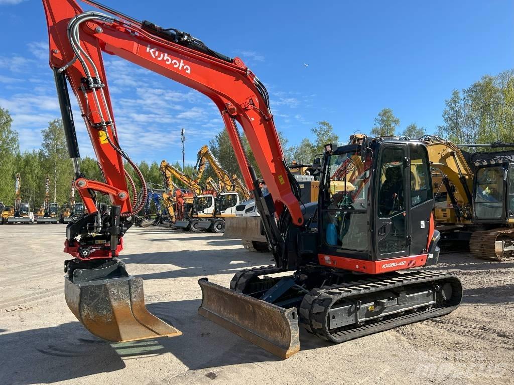Kubota KX 080-4 A2 Vidutinės galios ekskavatoriai 7-12 t