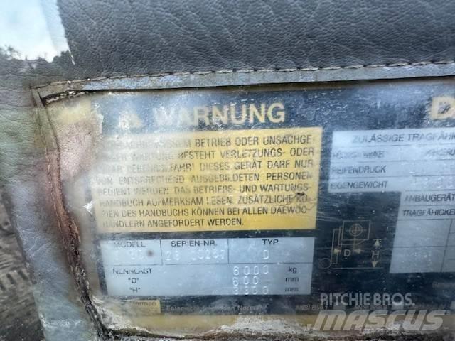 Daewoo 60 Dyzeliniai krautuvai