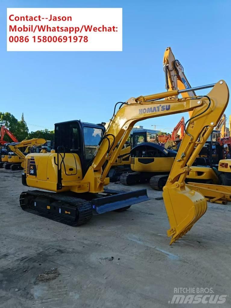 Komatsu PC 56 Mini ekskavatoriai < 7 t