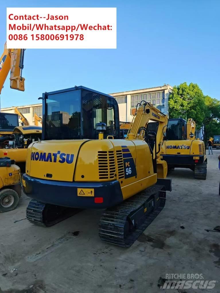 Komatsu PC 56 Mini ekskavatoriai < 7 t