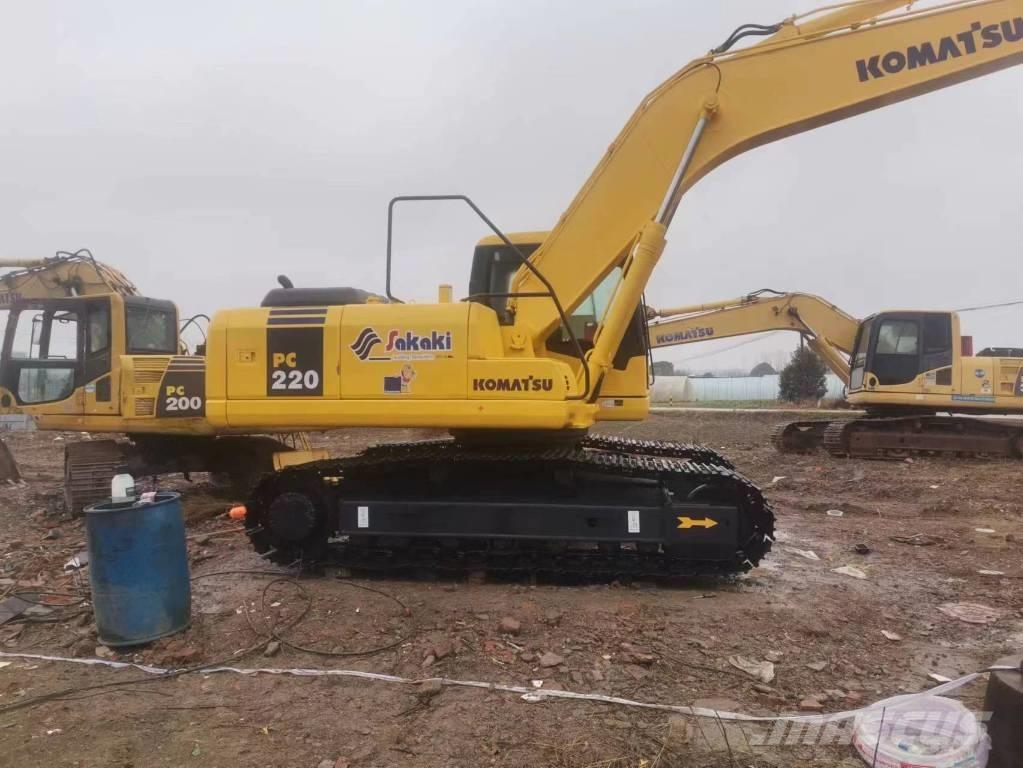 Komatsu pc220-7 Vikšriniai ekskavatoriai