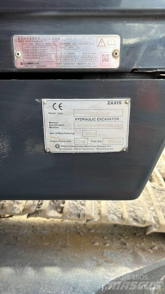 Hitachi ZX350-6 Vikšriniai ekskavatoriai