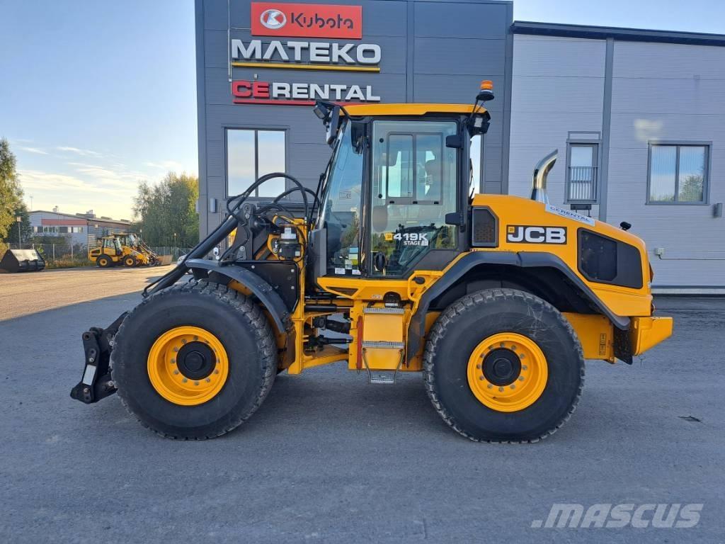 JCB 419 S Naudoti ratiniai krautuvai