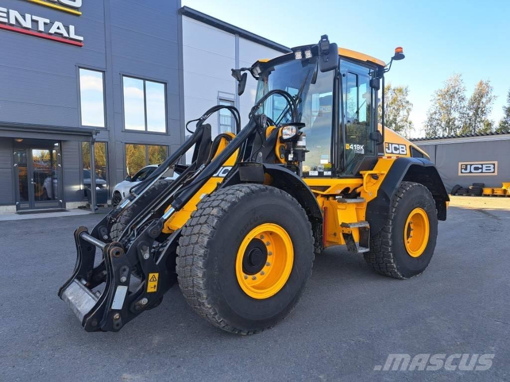 JCB 419 S Naudoti ratiniai krautuvai