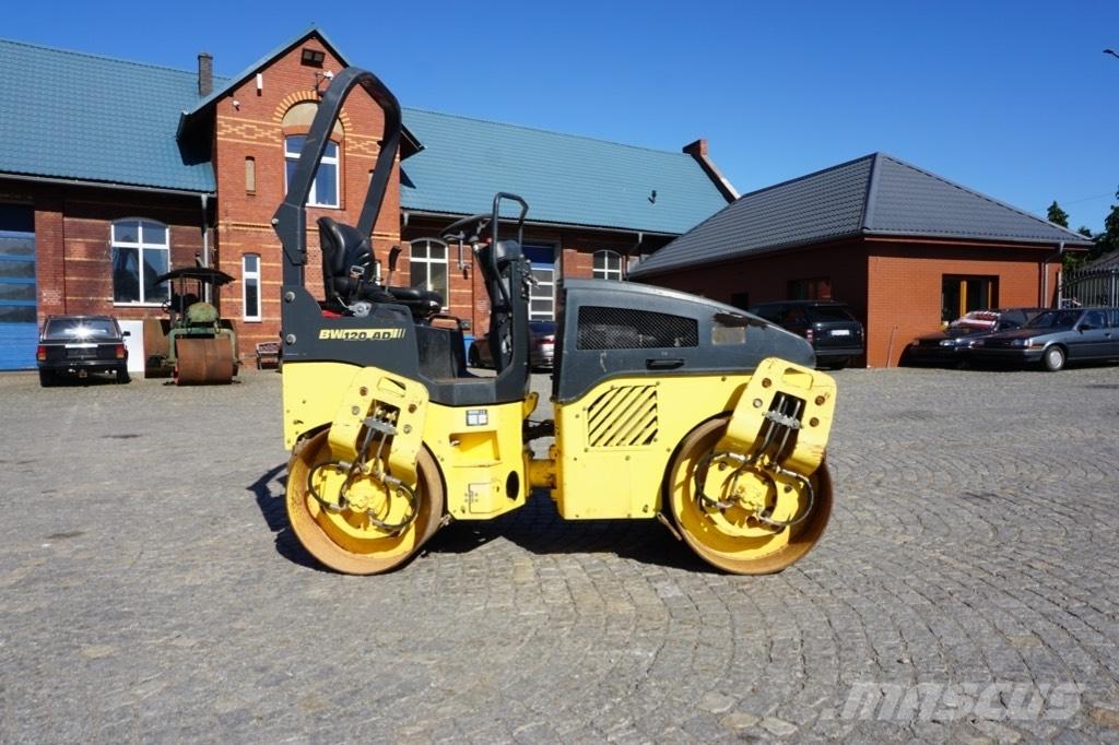 Bomag BW 120 AD-4 Porinių būgnų volai