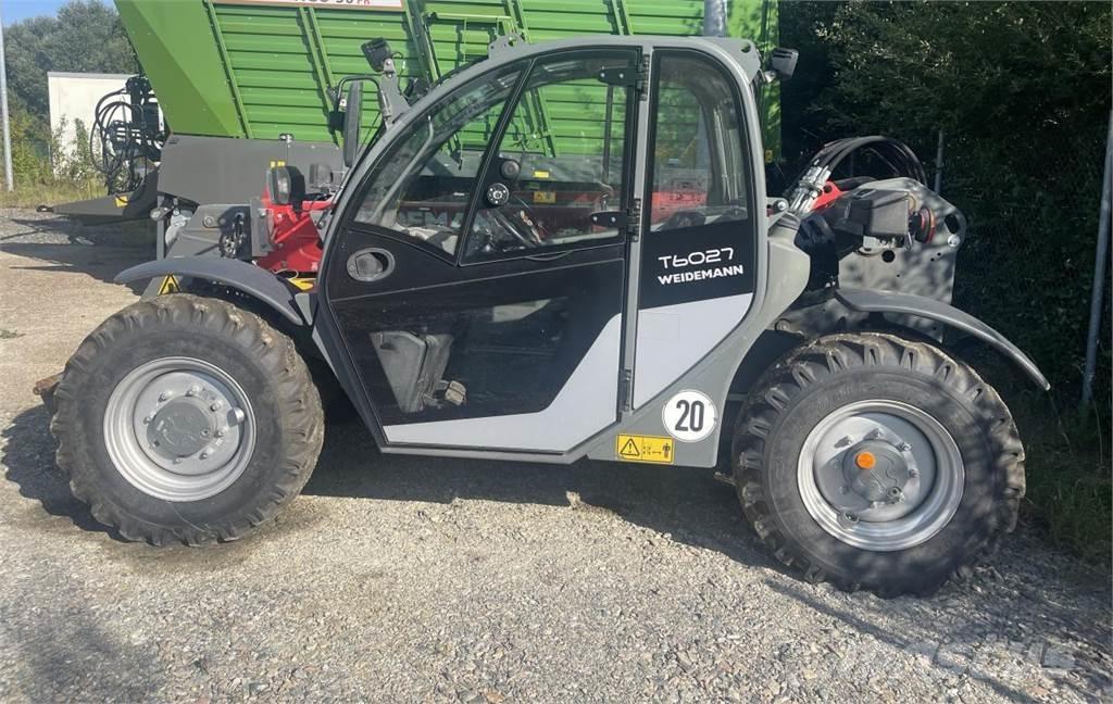 Weidemann T 6027 Teleskopiniai krautuvai žemės ūkiui