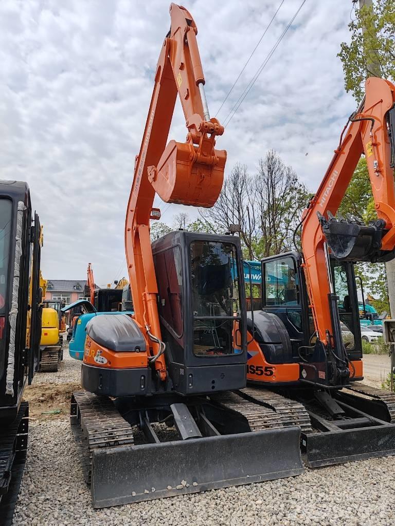 Hitachi ZX55 Mini ekskavatoriai < 7 t