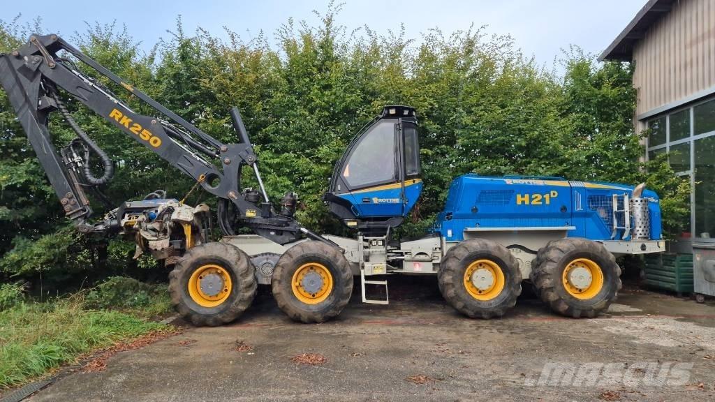 Rottne H21D Miško technika (Harvesteriai)