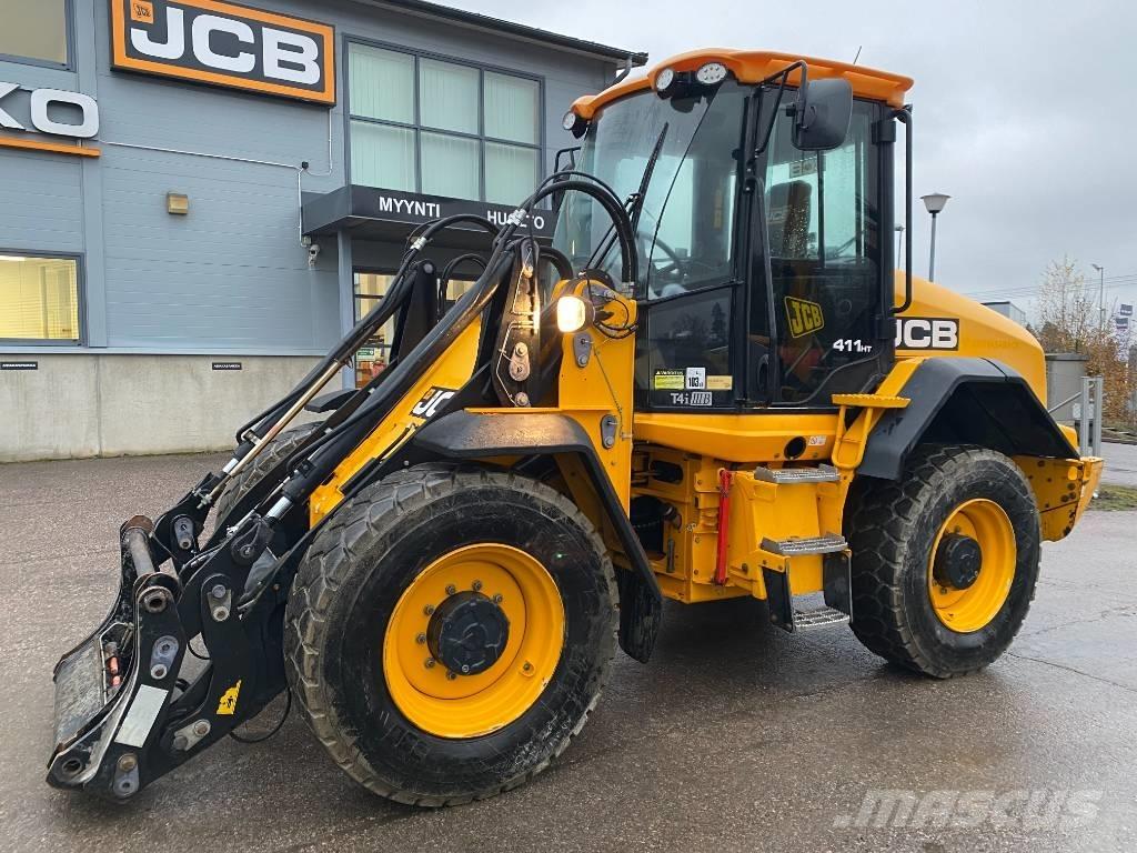 JCB 411 HT T4i Naudoti ratiniai krautuvai