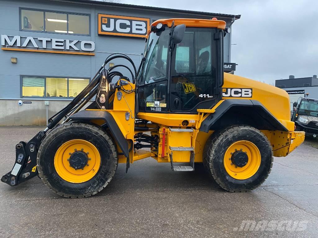 JCB 411 HT T4i Naudoti ratiniai krautuvai