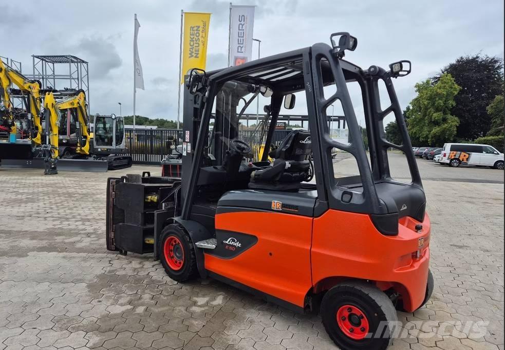 Linde E 50HL-01/600 Statyba - Kita