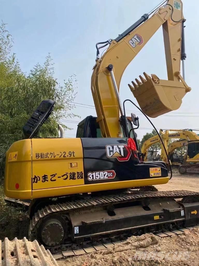 CAT 315 D Vikšriniai ekskavatoriai