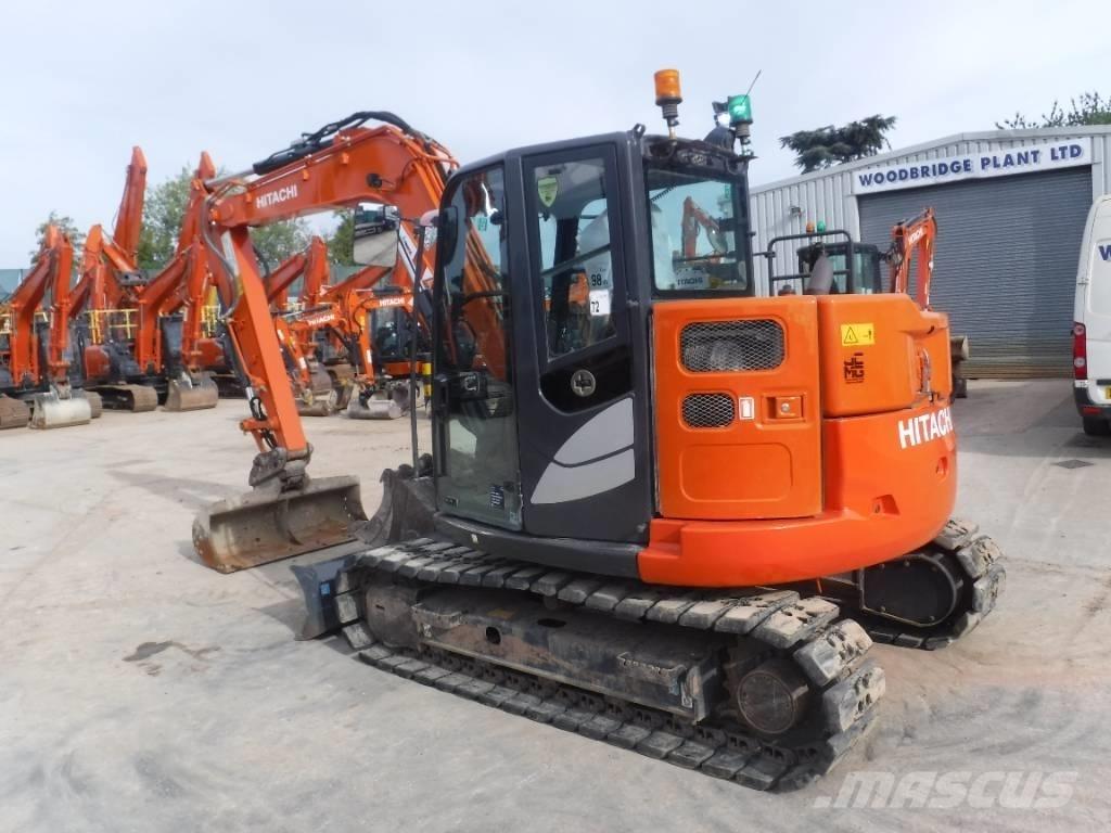 Hitachi ZX 85 US B-6 Vidutinės galios ekskavatoriai 7-12 t