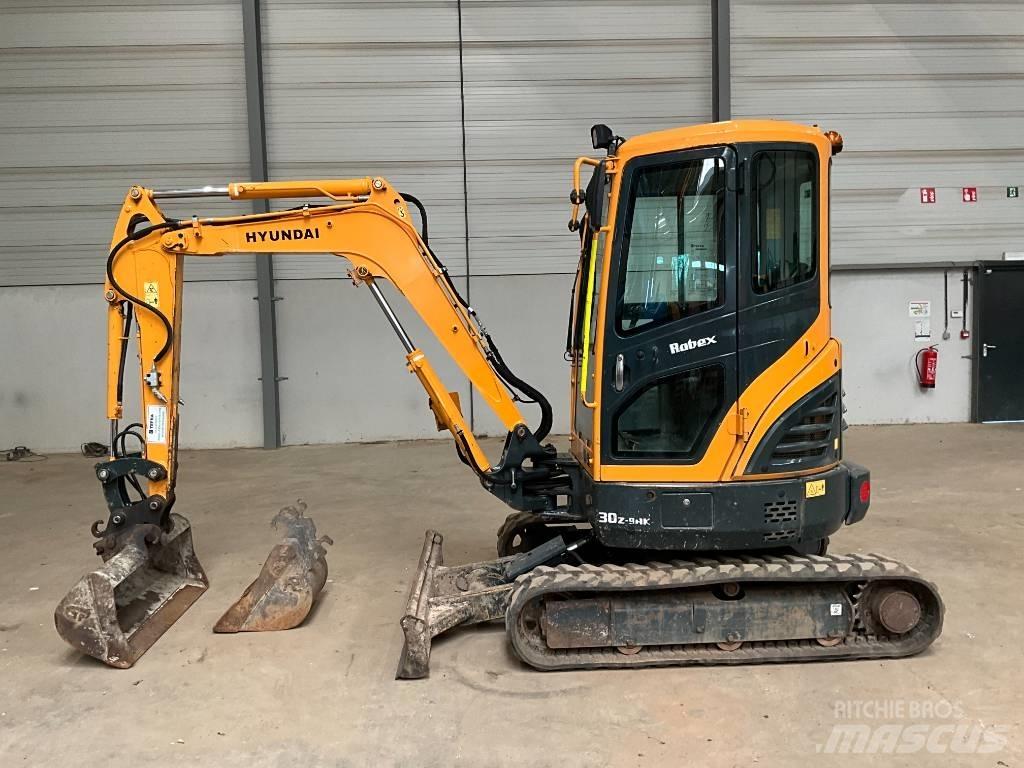 Hyundai 30 Z-9AK Mini ekskavatoriai < 7 t