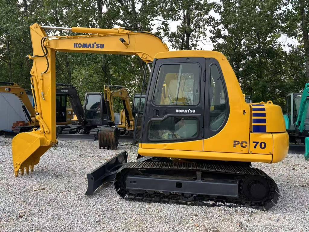 Komatsu PC 70 Mini ekskavatoriai < 7 t