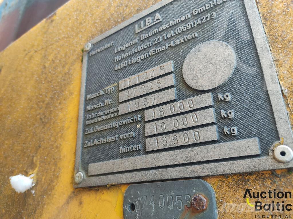 Demag DF 120 P Asfalto klotuvai