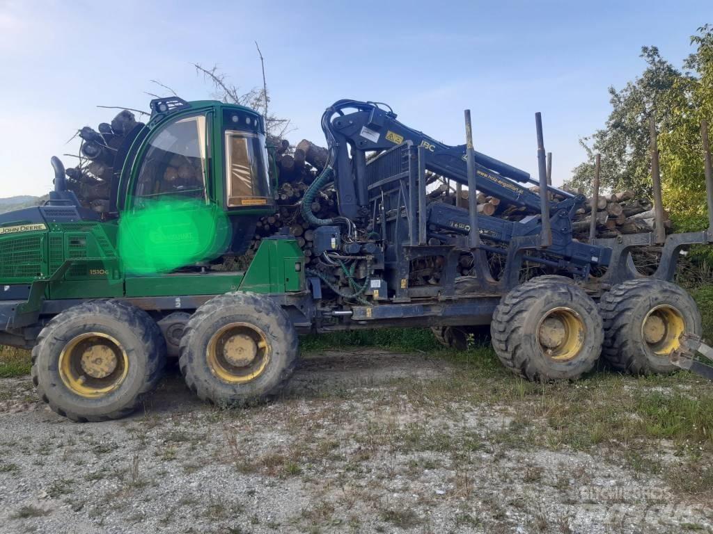 John Deere 1510G Naudoti miškovežiai (Forvarderiai)