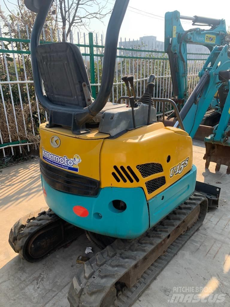 Kubota U 15-3 S Mini ekskavatoriai < 7 t
