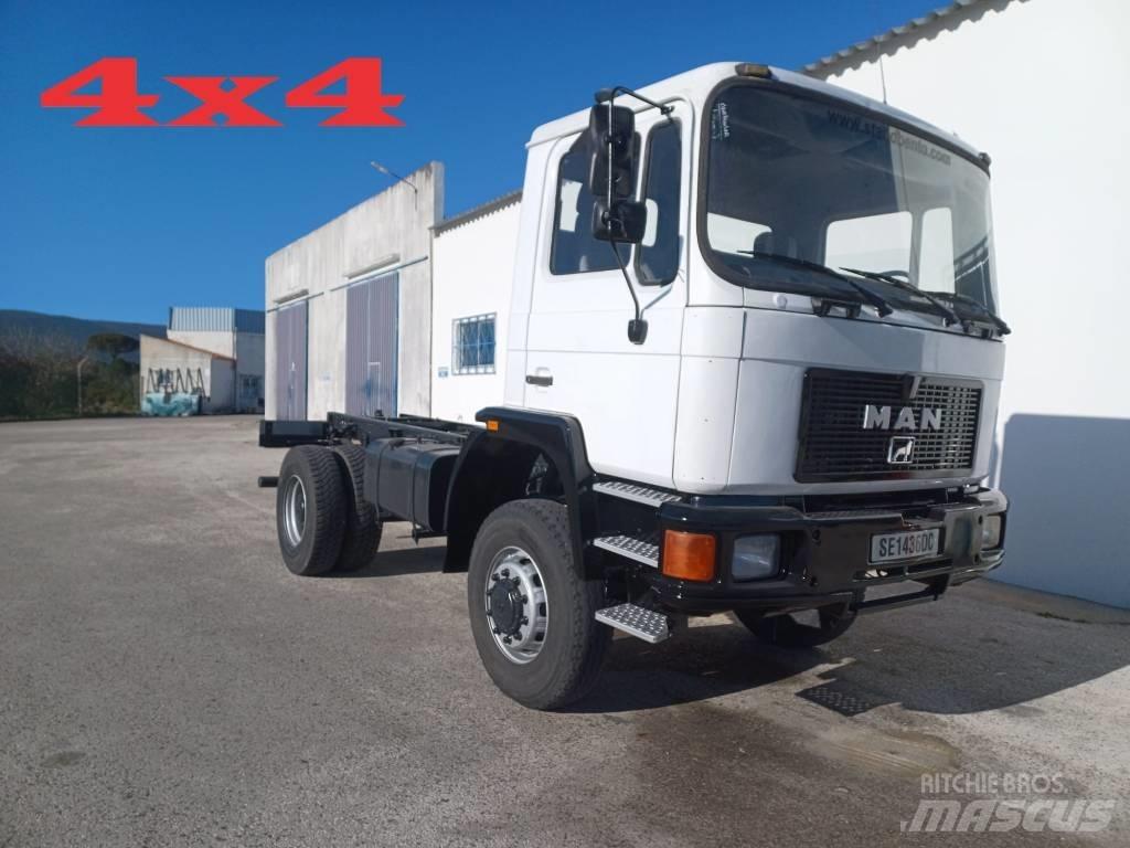 MAN 18.232 AF 4X4 Važiuoklė su kabina