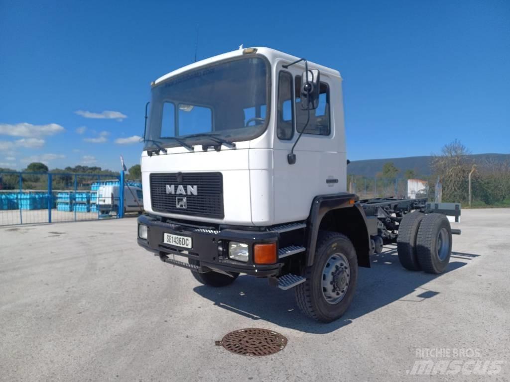 MAN 18.232 AF 4X4 Važiuoklė su kabina