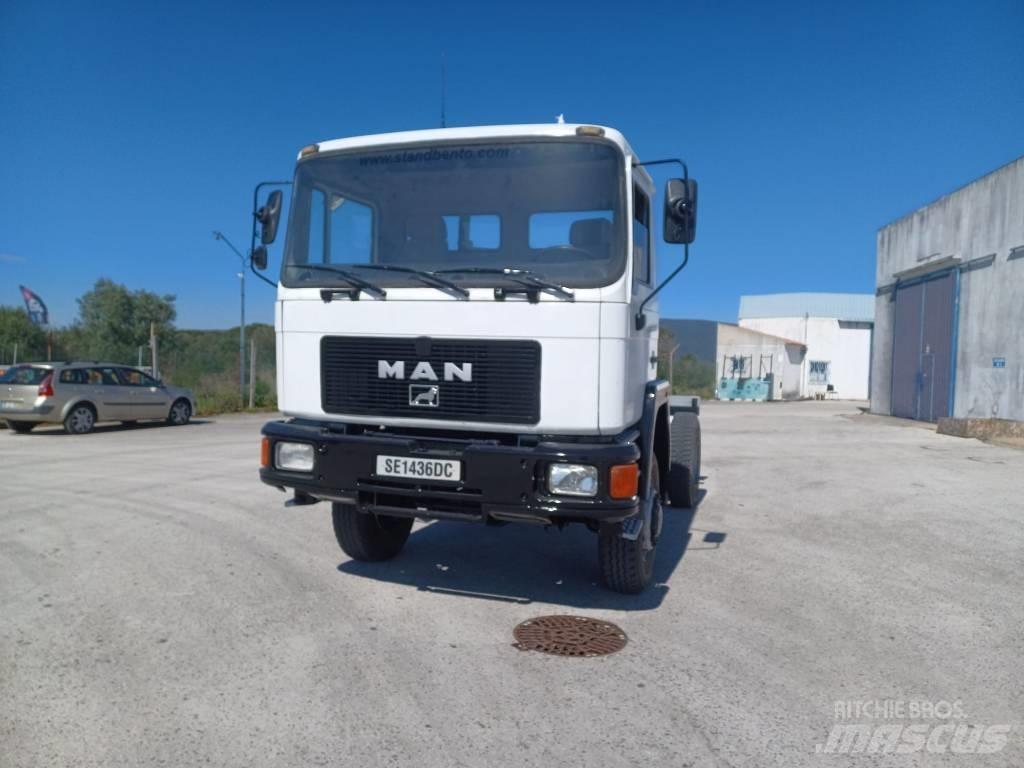 MAN 18.232 AF 4X4 Važiuoklė su kabina