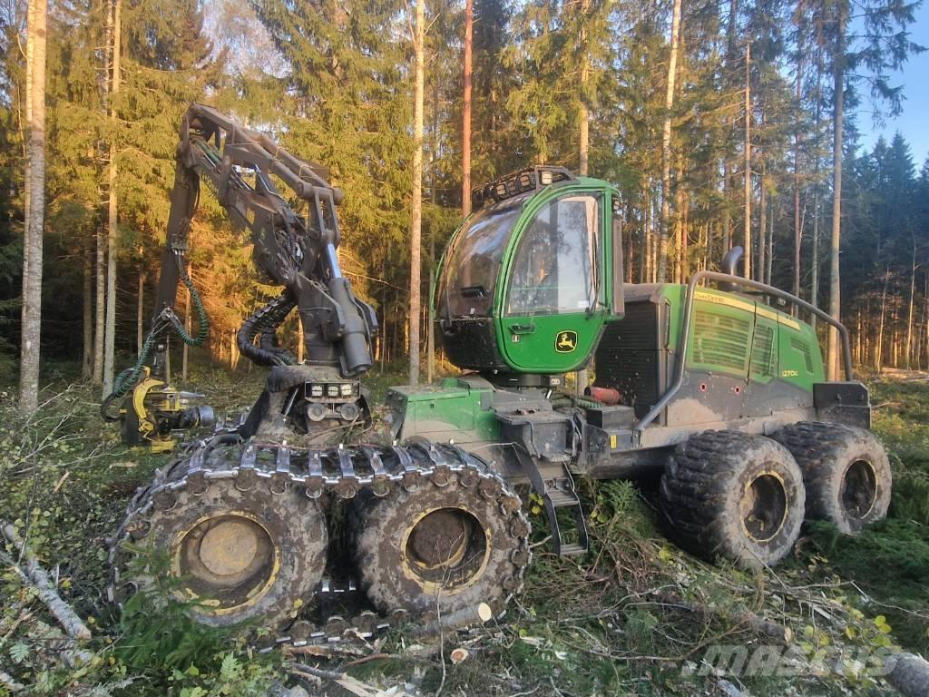 John Deere 1270G Miško technika (Harvesteriai)