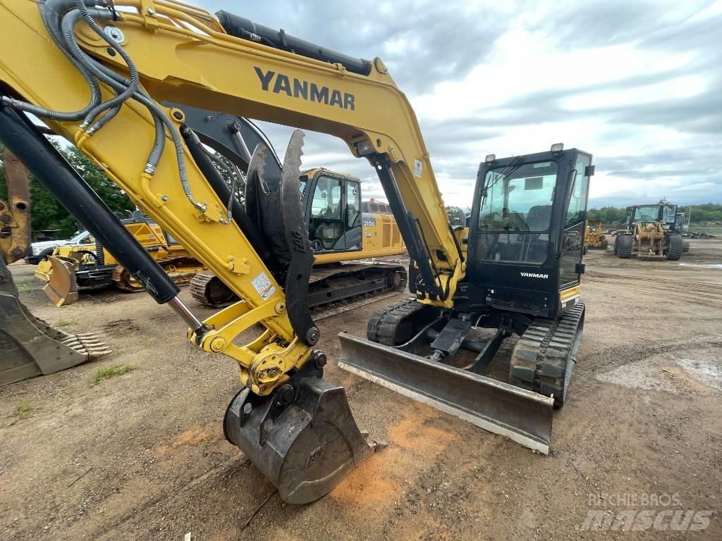 Yanmar Vio 80-1 Vikšriniai ekskavatoriai