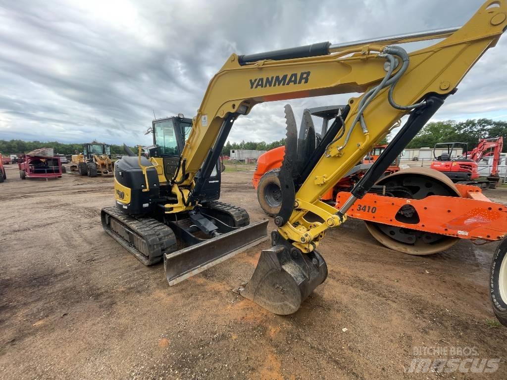 Yanmar Vio 80-1 Vikšriniai ekskavatoriai