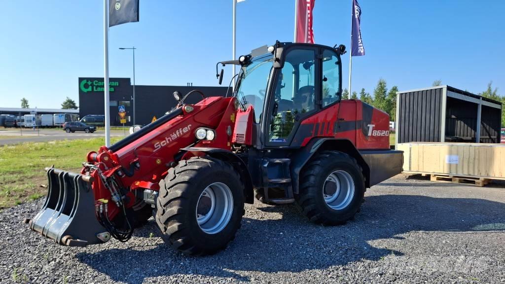 Schäffer 8620 T Teleskopiniai krautuvai žemės ūkiui