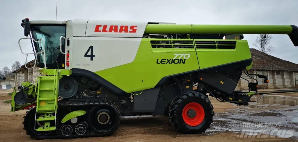 CLAAS Lexion 770 TT Derliaus nuėmimo kombainai