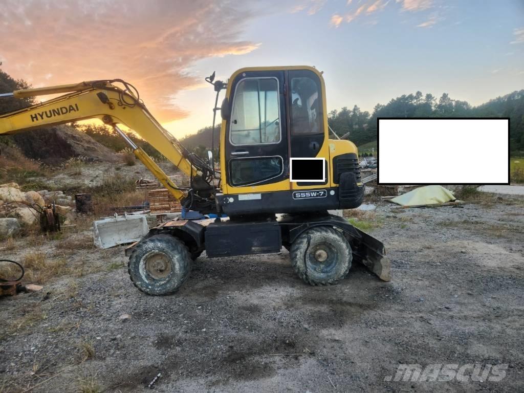Hyundai Robex 55 W-7 Ratiniai ekskavatoriai