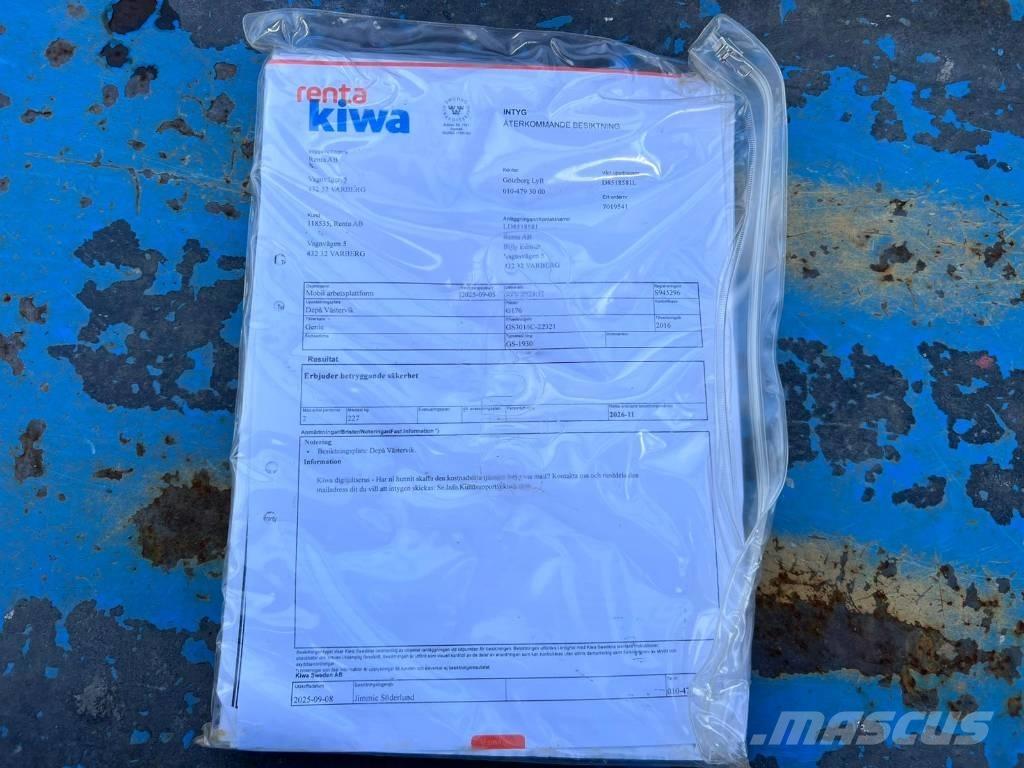 Genie GS 1930 Žirkliniai keltuvai