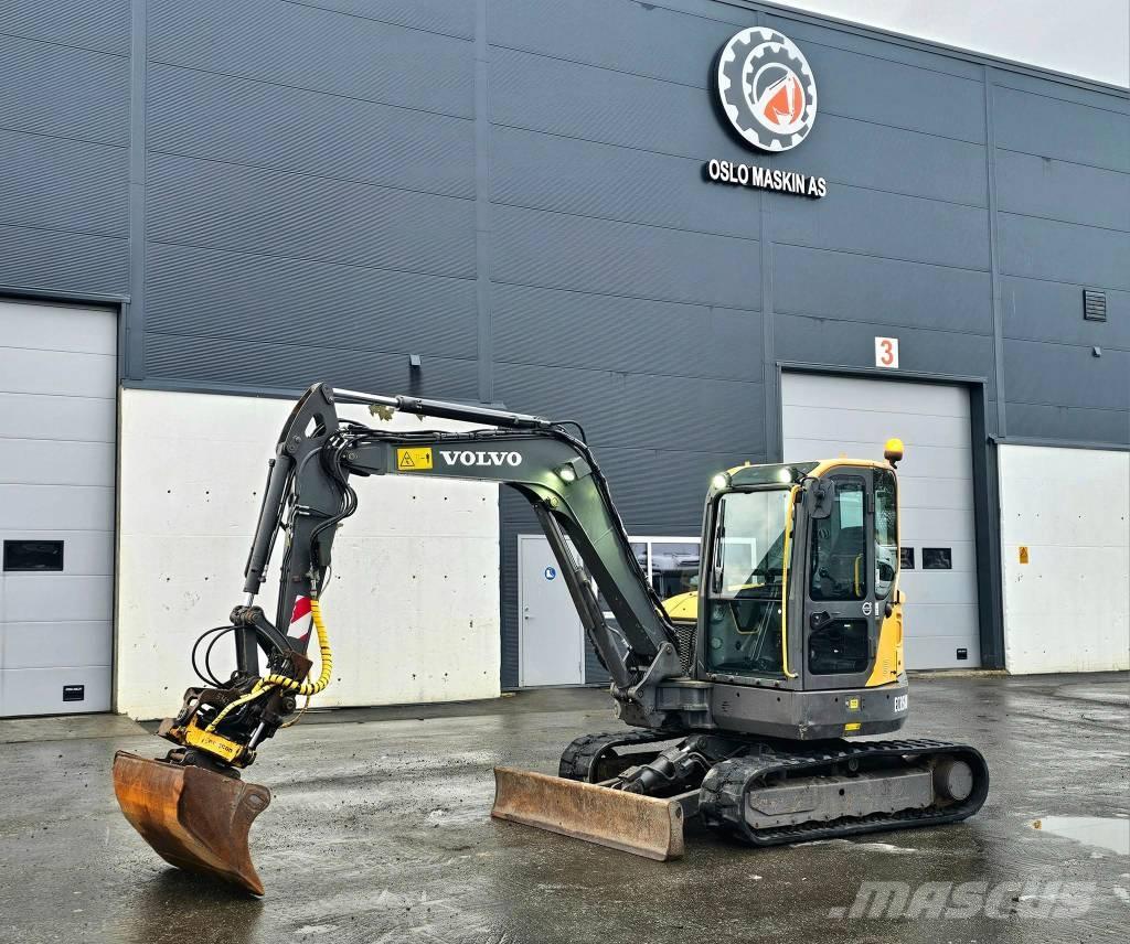 Volvo ECR 58 D Mini ekskavatoriai < 7 t
