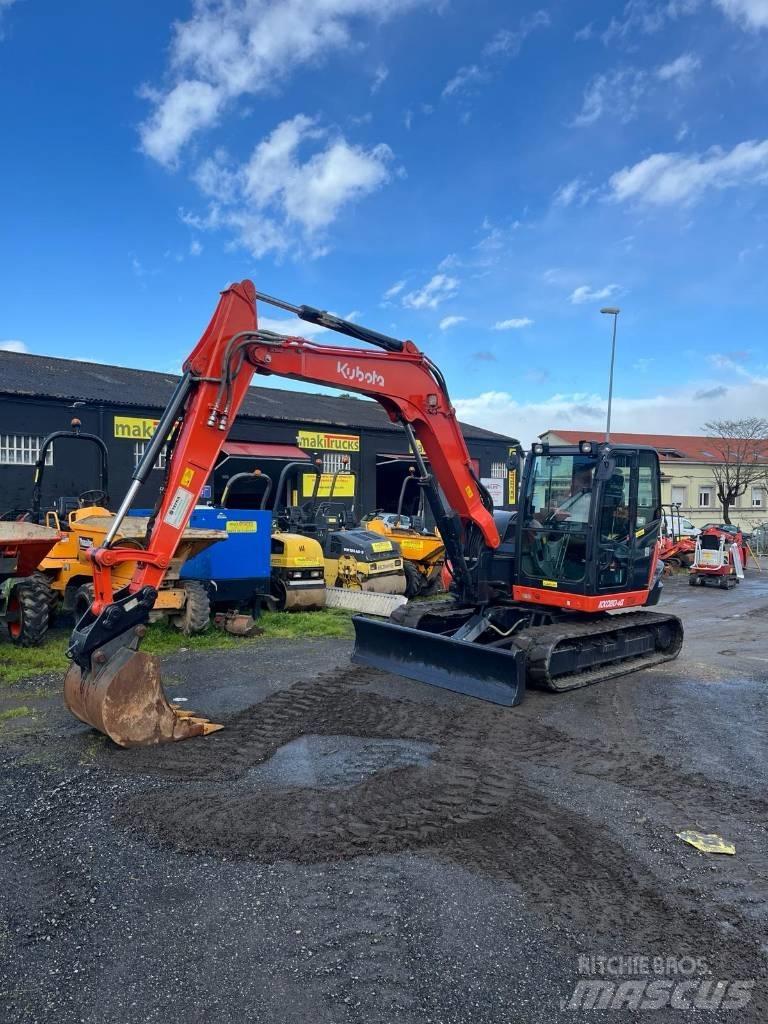 Kubota KX 080-4a Vidutinės galios ekskavatoriai 7-12 t