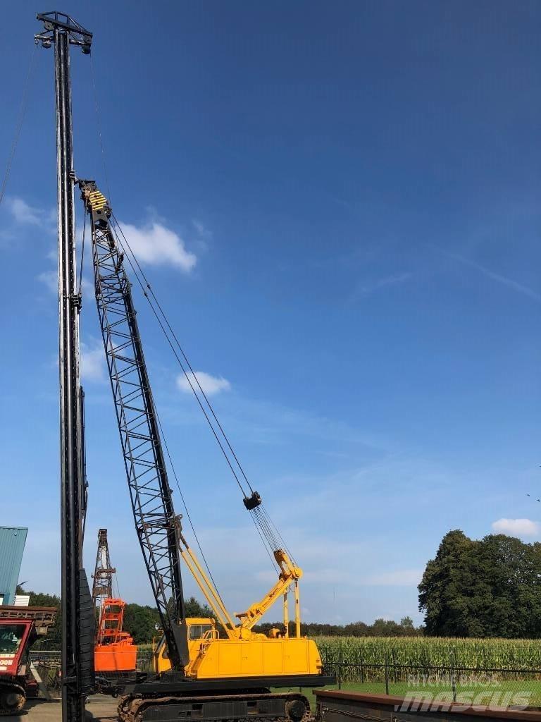 Kobelco 7035 Polių kalimo technika
