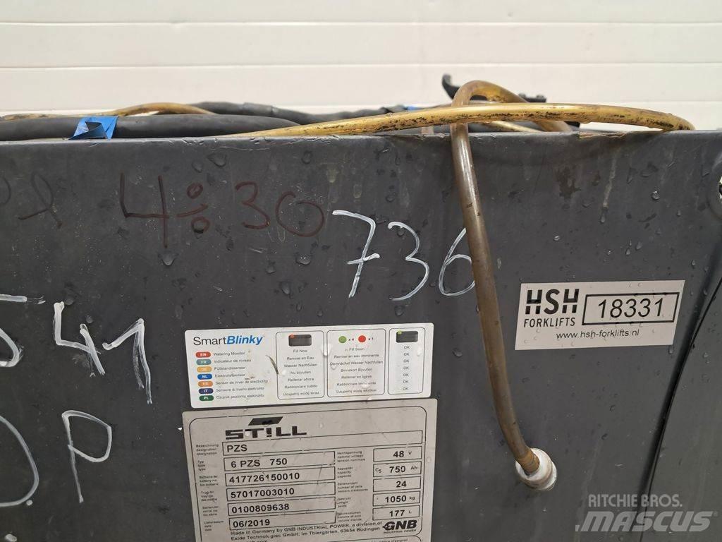  GNB 48V 750Ah Baterijos