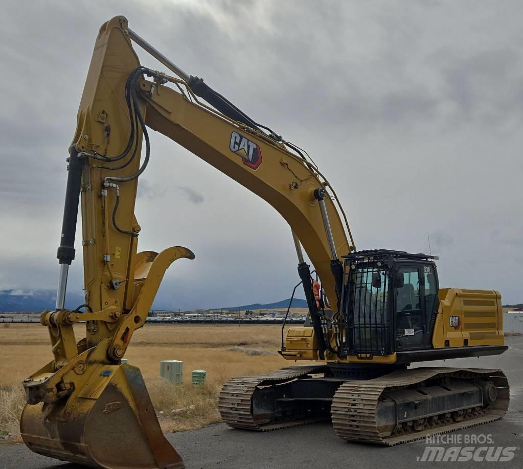 CAT 336 Vikšriniai ekskavatoriai