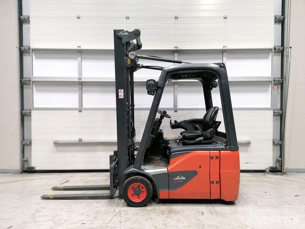Linde E14-02 Elektriniai šakiniai krautuvai