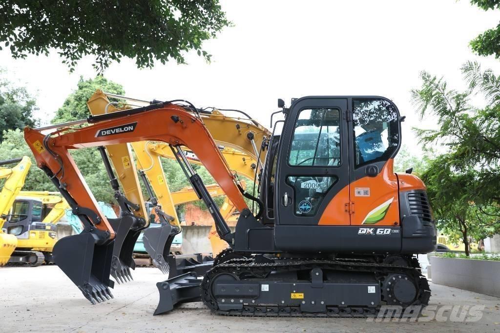 Doosan DX 60-10 Mini ekskavatoriai < 7 t