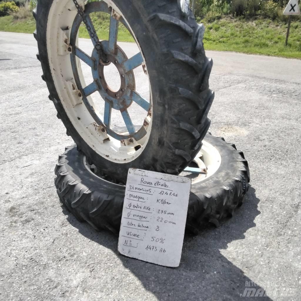 Kleber 12.4R46 Padangos, ratai ir ratlankiai