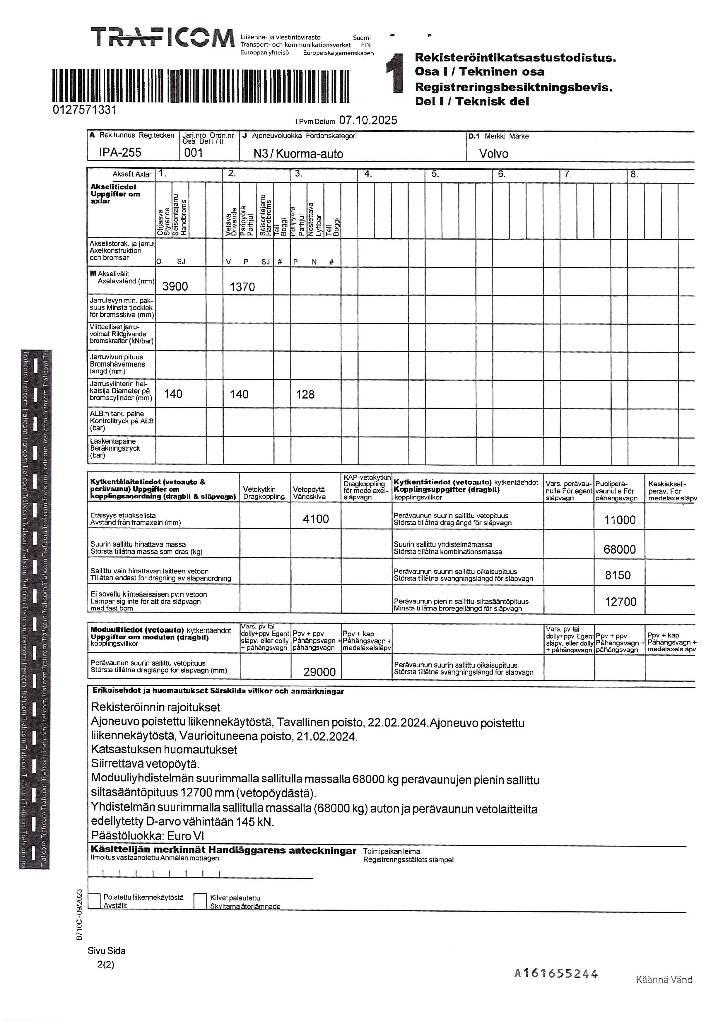 Volvo FH 460 LNG Naudoti vilkikai