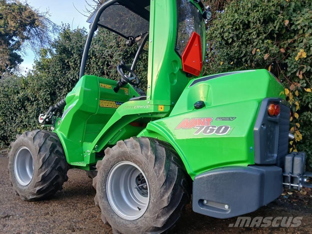 Avant 760i Daugiafunkciniai pakrovėjai