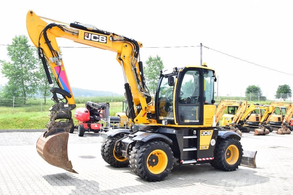 JCB Hydradig Ratiniai ekskavatoriai