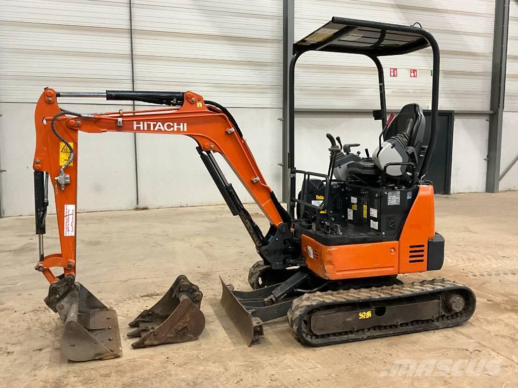 Hitachi ZX 19 U-6 Mini ekskavatoriai < 7 t