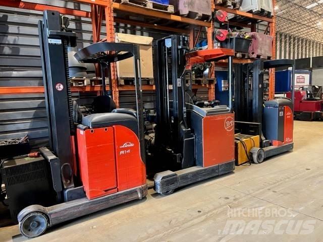 Linde R 14 Šakiniai krautuvai su prailgintu keltuvu
