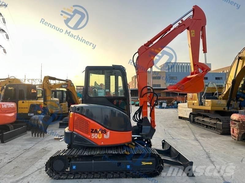 Hitachi ZX 50 Mini ekskavatoriai < 7 t