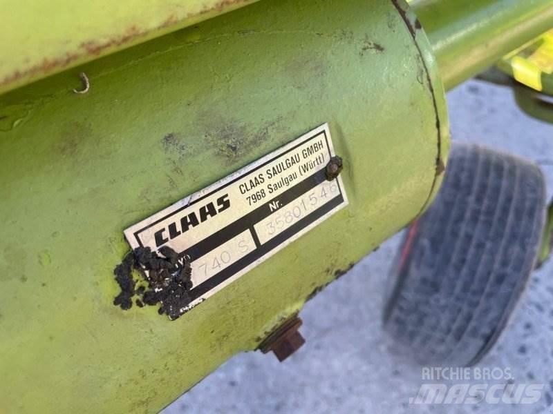 CLAAS 740 S Šieno grėbliai ir vartytuvai