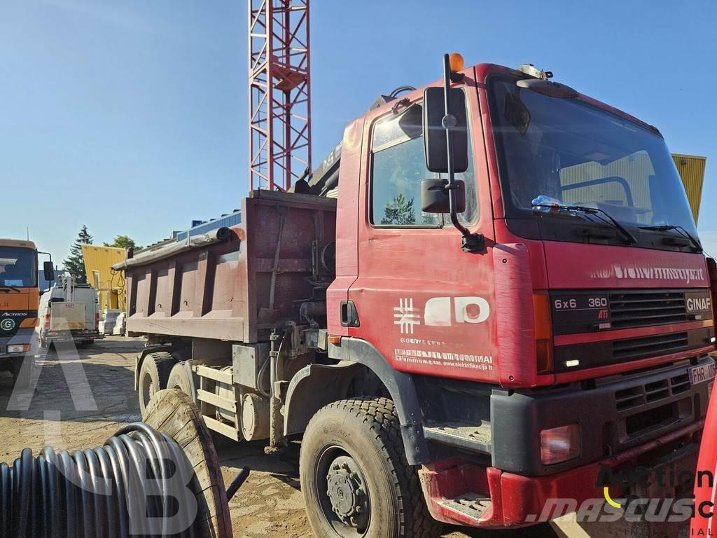 Ginaf M 3329 Savivarčių priekabų vilkikai