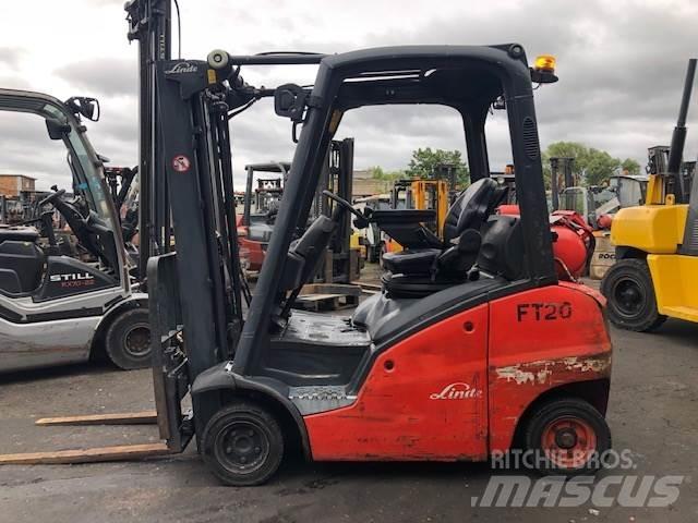 Linde H16T-01 LPG (dujiniai) krautuvai