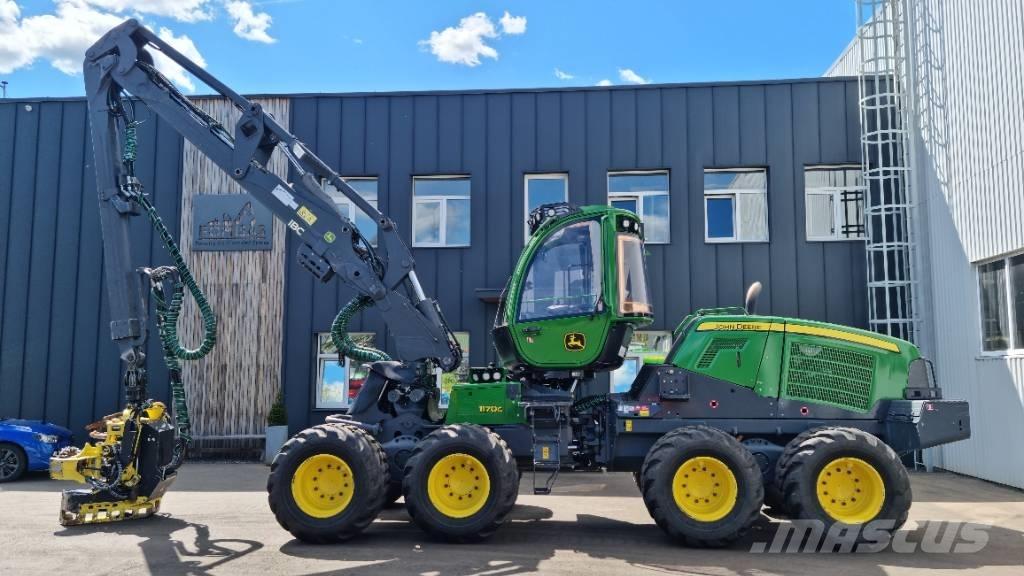 John Deere 1170 G Miško technika (Harvesteriai)